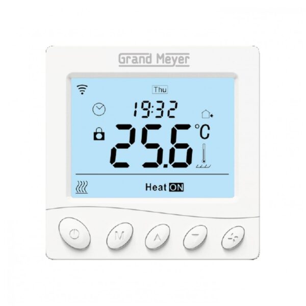 Grand Meyer Wifi-ohjattava termostaatti W350, 16A