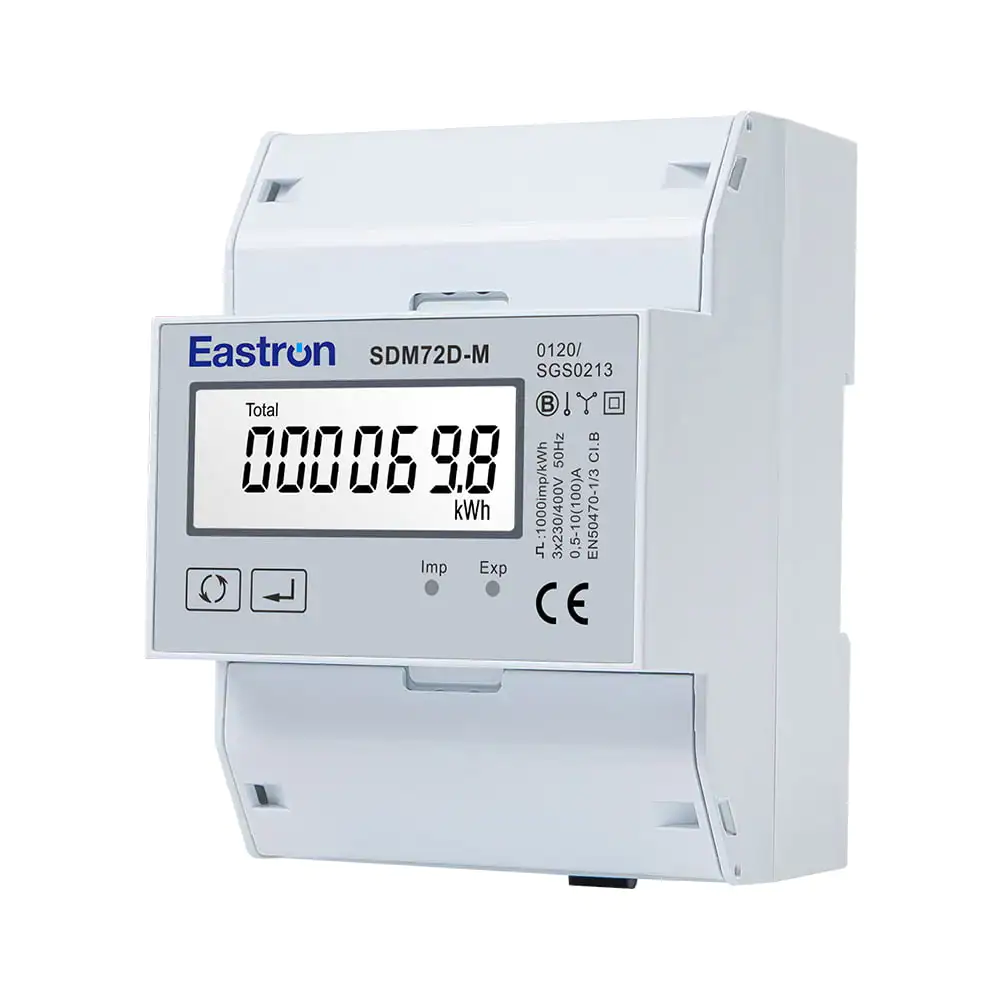 Eastron SDM72D-M Modbus/Pulssi MID energiamittari + Flint-Wifi-lähetin